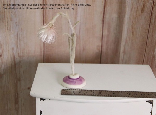 Porzellanständer für Trockenblumen