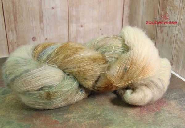 erdverbunden Baby Alpaka Merino Seide Flausch