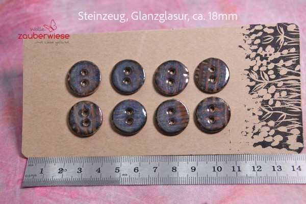 1 Set Keramik Knöpfe