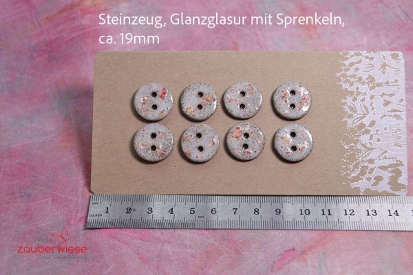 1 Set Keramik Knöpfe