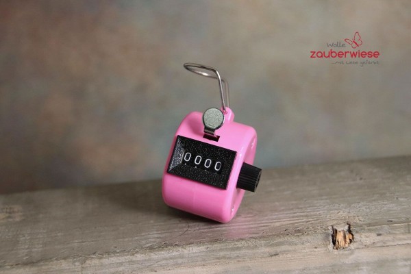 Strickzähler aus Kunststoff