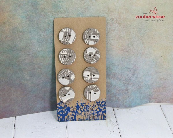 1 Set Keramik Knöpfe