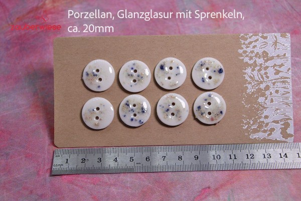 1 Set Keramik Knöpfe