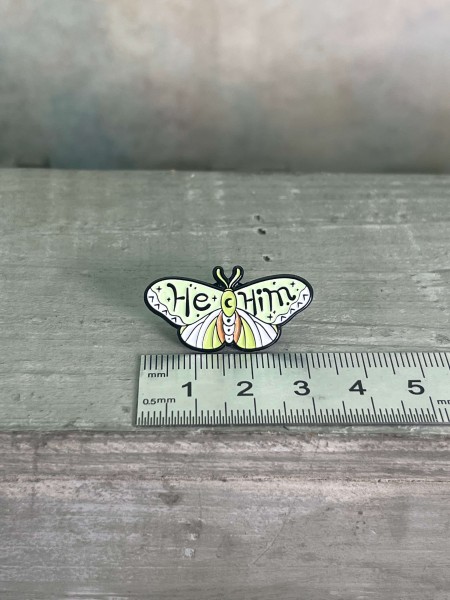 Emaille Pin He Him