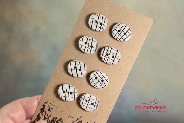 1 Set Keramik Knöpfe